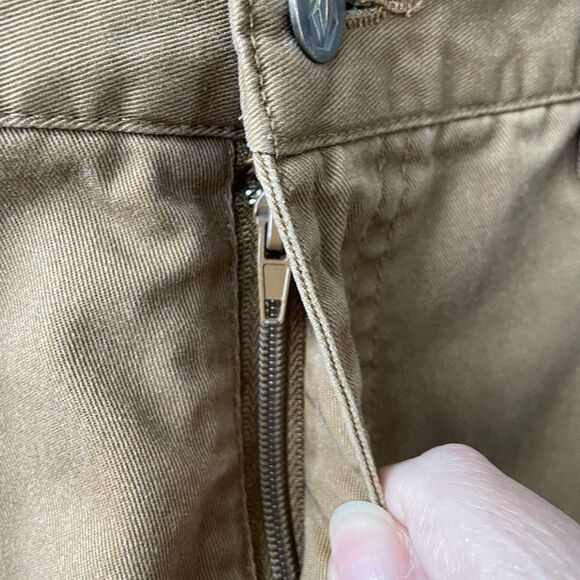 Volcom Flat Front Bark Khaki Shorts 10” Inseam 30 - Picture 7 of 9